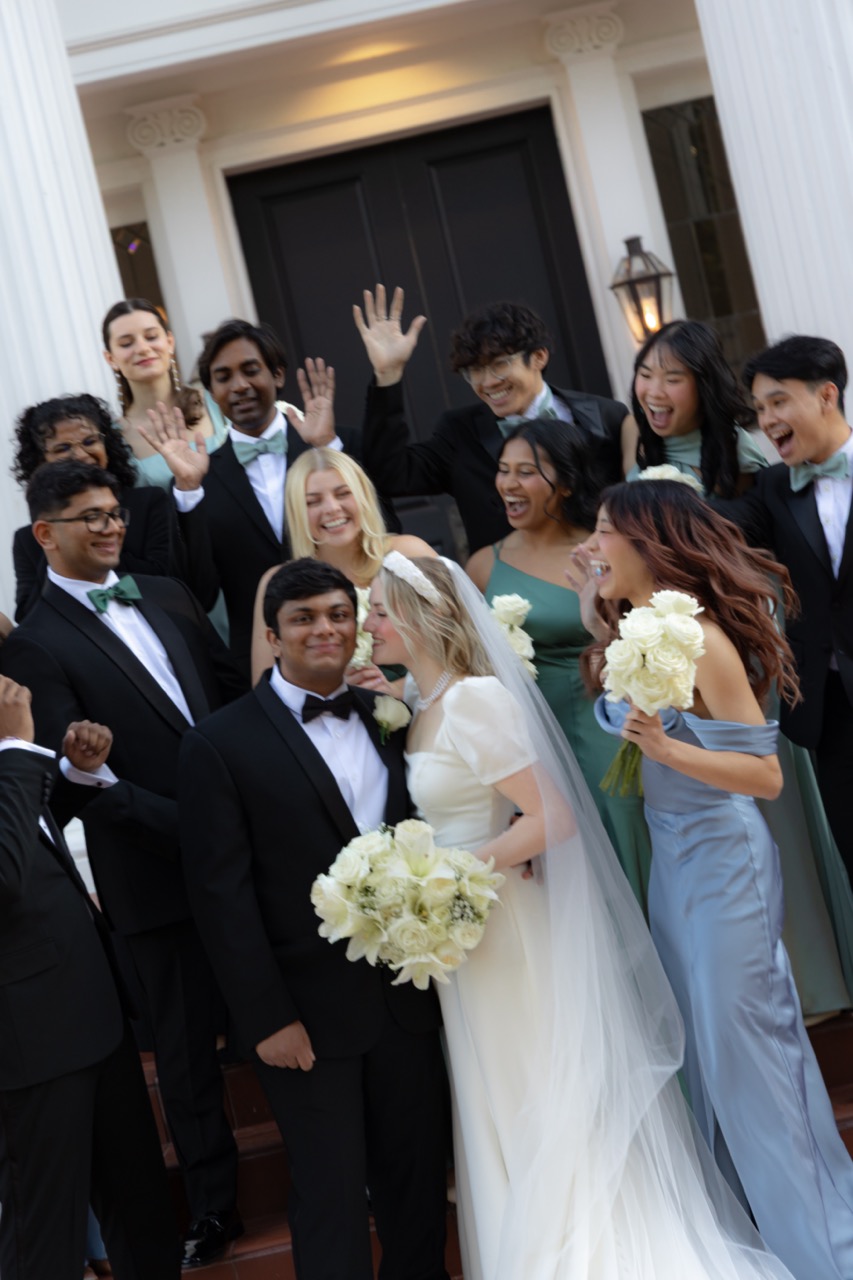 Real Poppy wedding — Drew + Ashen at The Woodbine Mansion