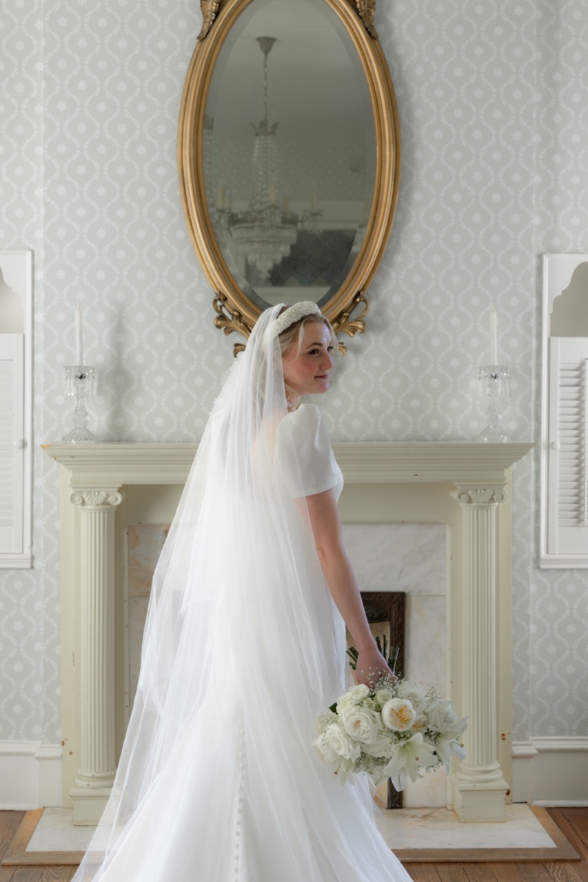 Real Poppy wedding — Drew + Ashen at The Woodbine Mansion