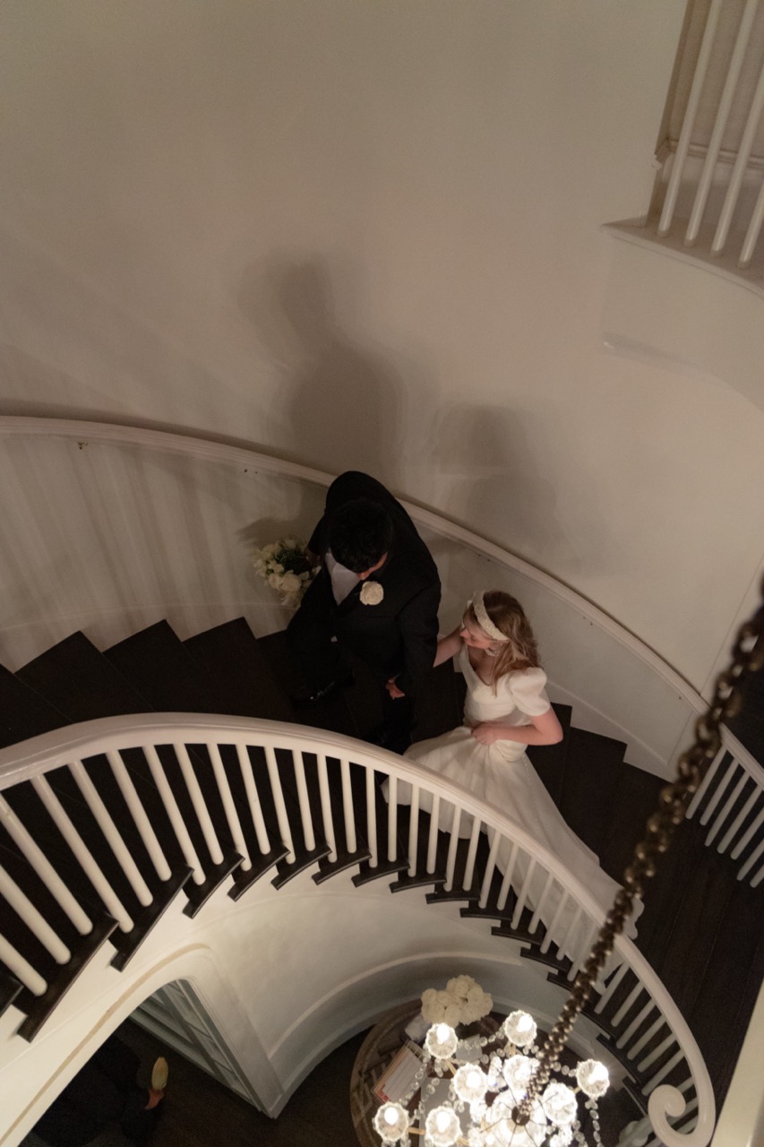 Real Poppy wedding — Drew + Ashen at The Woodbine Mansion