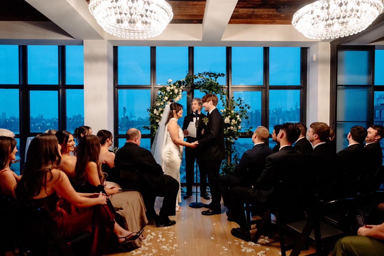 Real Poppy wedding — Allison + Jake at Wythe Hotel