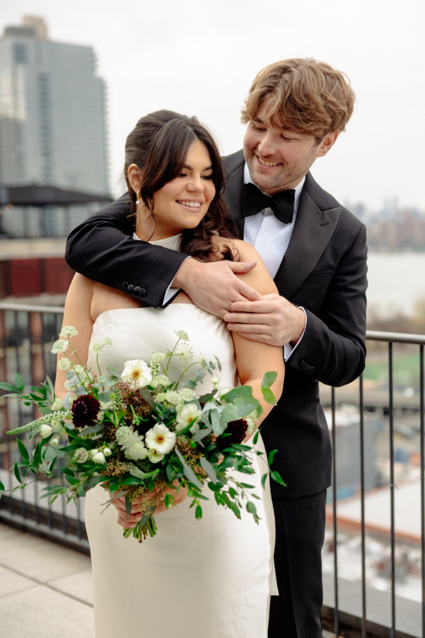 Real Poppy wedding — Allison + Jake at Wythe Hotel