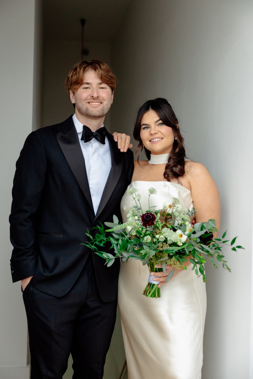 Real Poppy wedding — Allison + Jake at Wythe Hotel