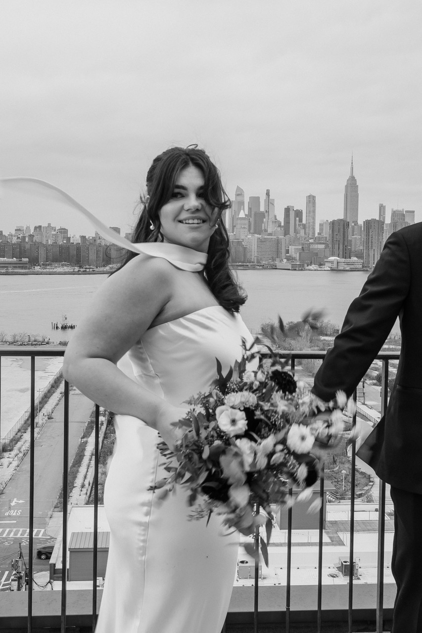 Real Poppy wedding — Allison + Jake at Wythe Hotel