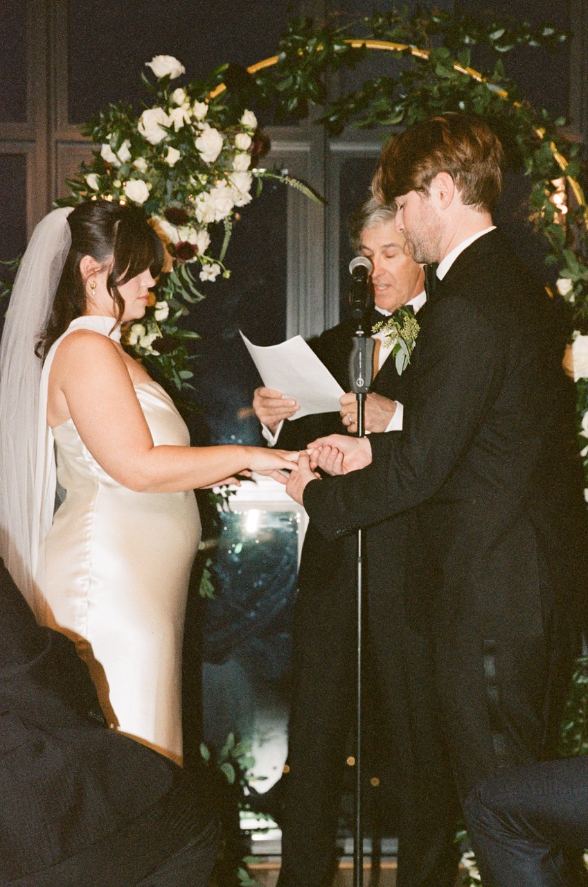 Real Poppy wedding — Allison + Jake at Wythe Hotel