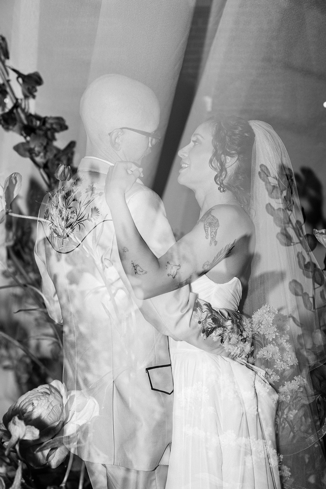 Real Poppy wedding — Gabriela + Lucas at Station 3