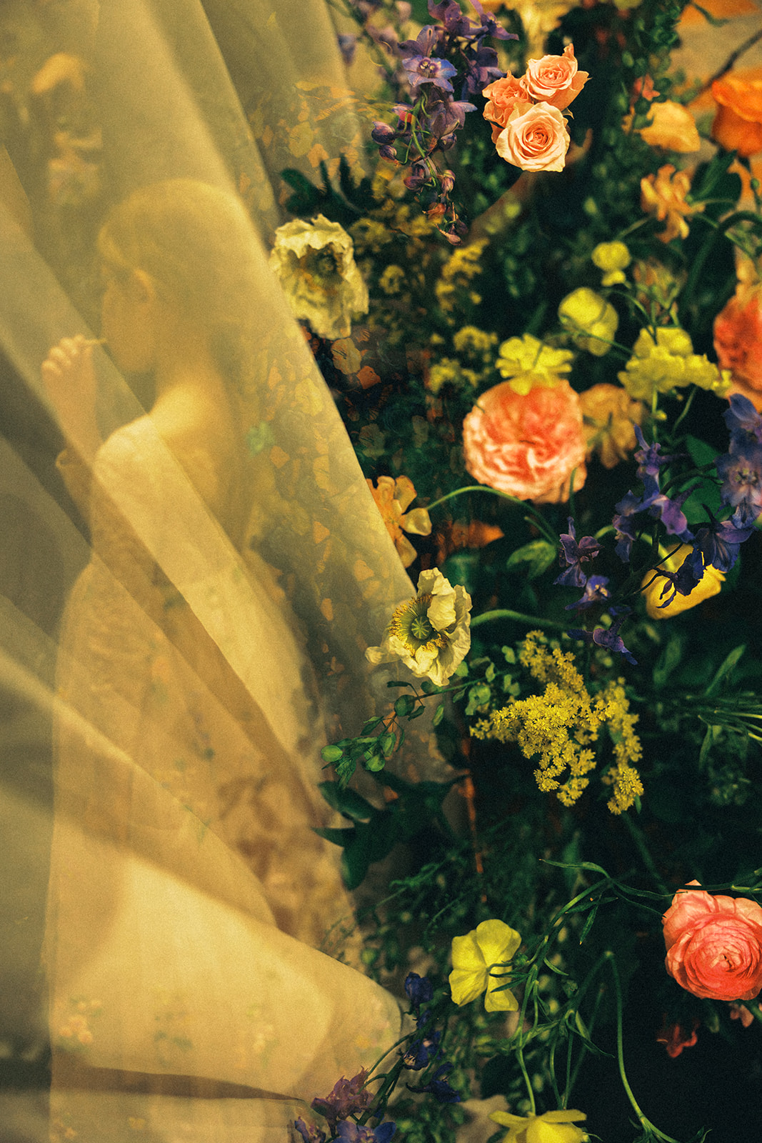 Real Poppy wedding — Gabriela + Lucas at Station 3