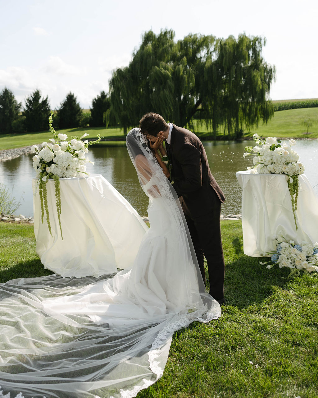 Real Poppy wedding — Lula + Tristen