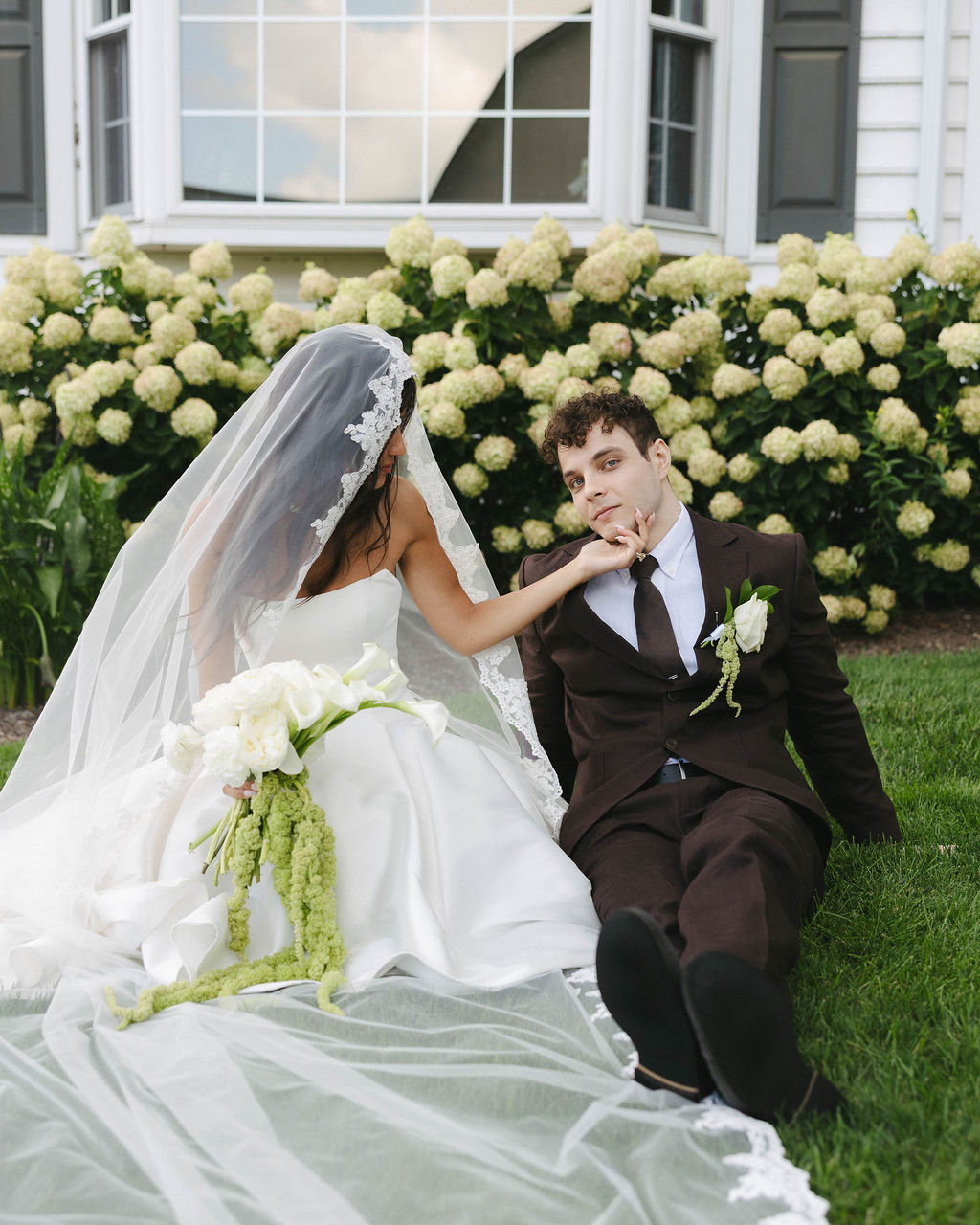 Real Poppy wedding — Lula + Tristen