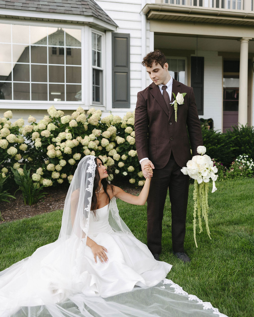 Real Poppy wedding — Lula + Tristen