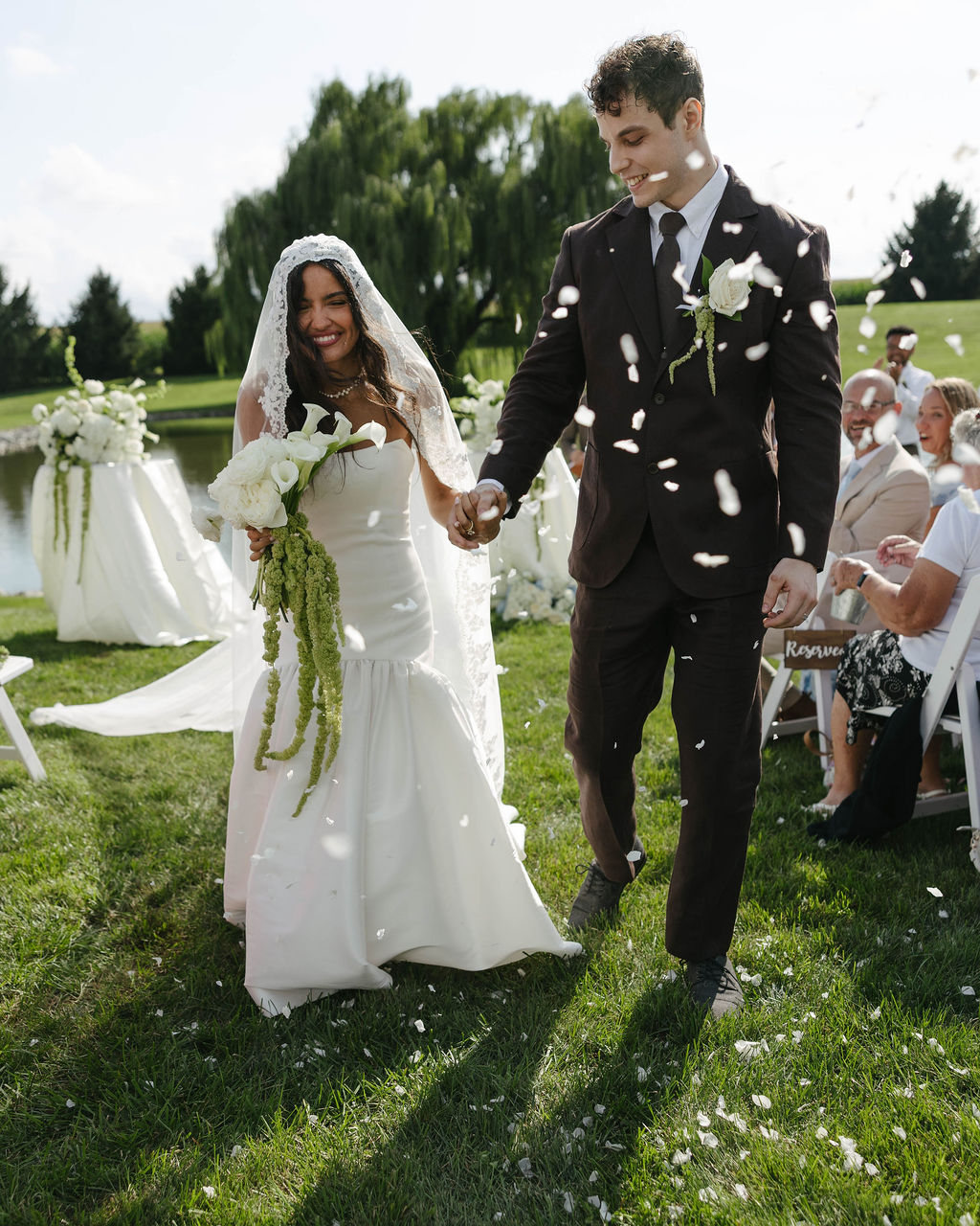 Real Poppy wedding — Lula + Tristen