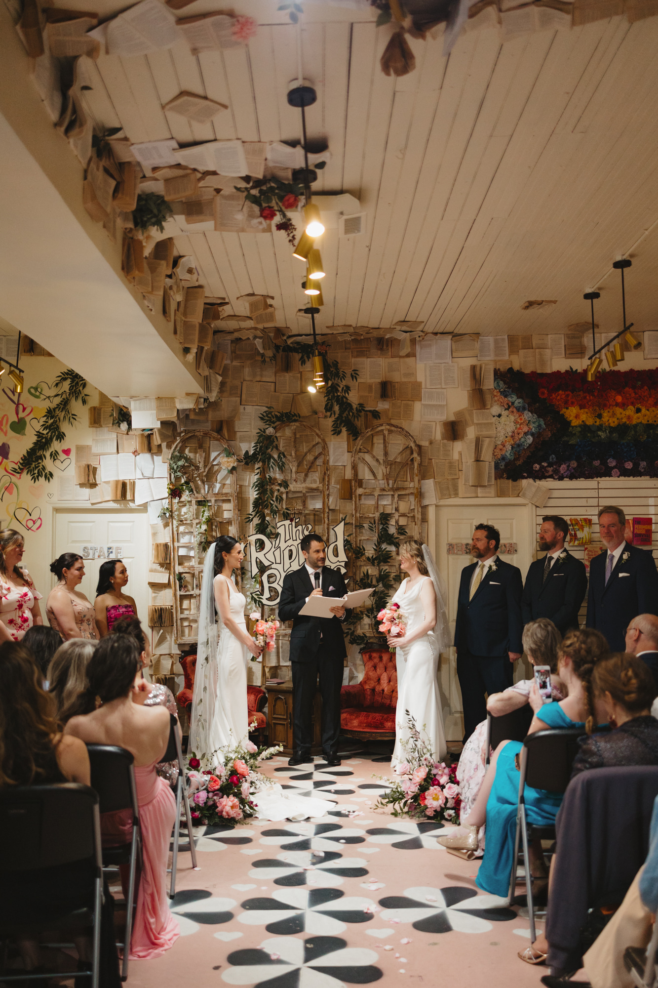 Real Poppy wedding — Jamie + Helen