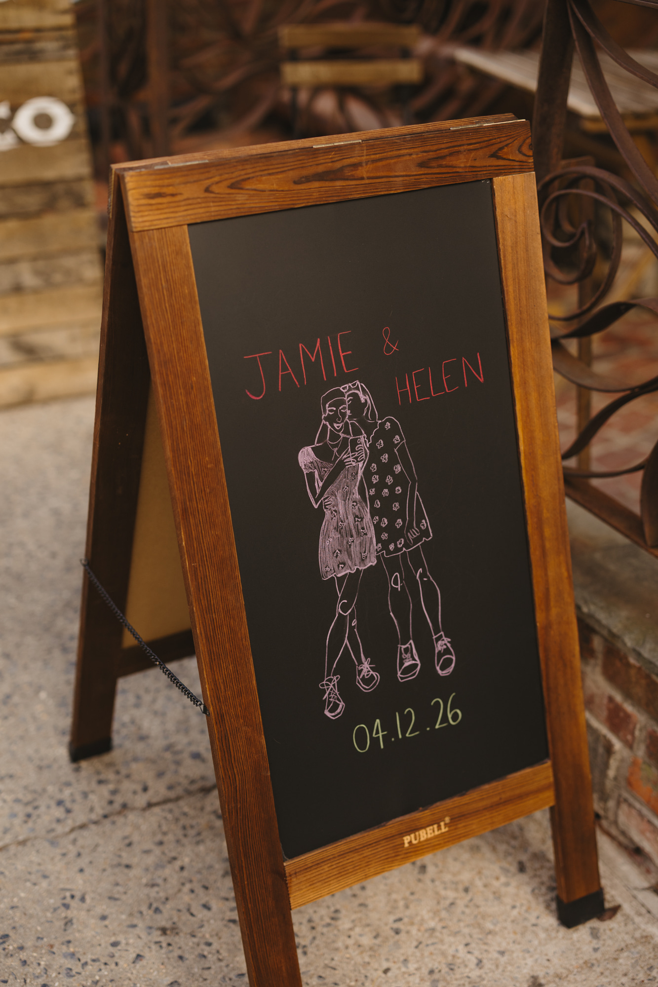 Real Poppy wedding — Jamie + Helen
