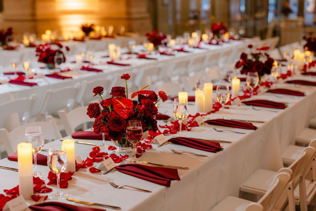 Real Poppy wedding — Janay + Steven