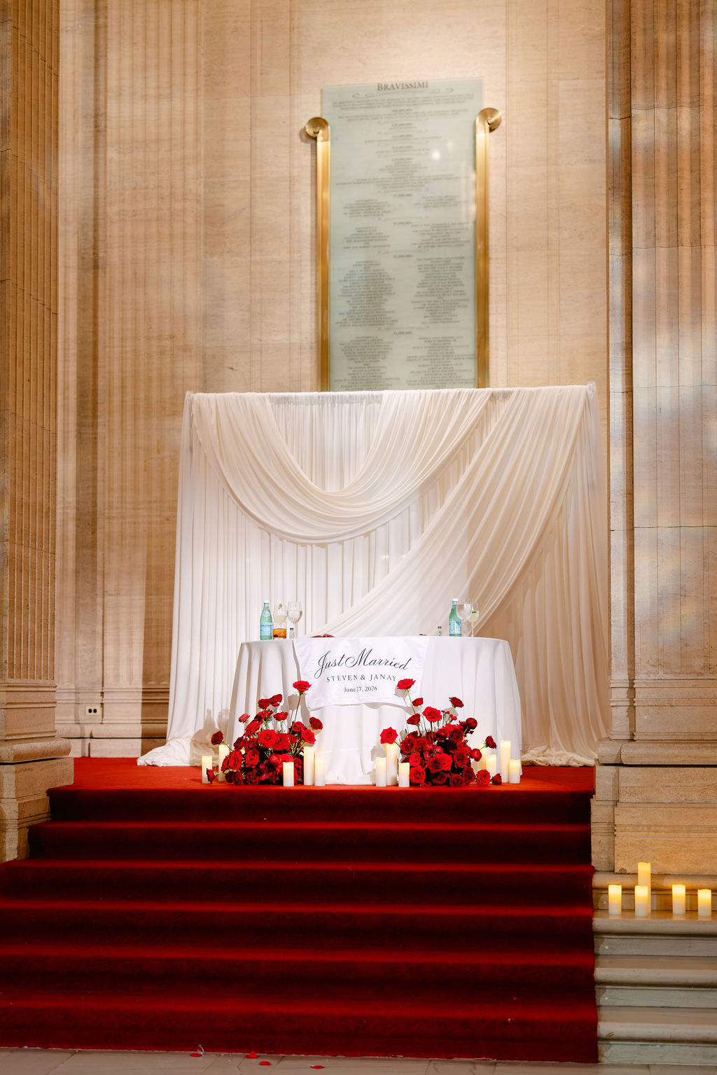 Real Poppy wedding — Janay + Steven