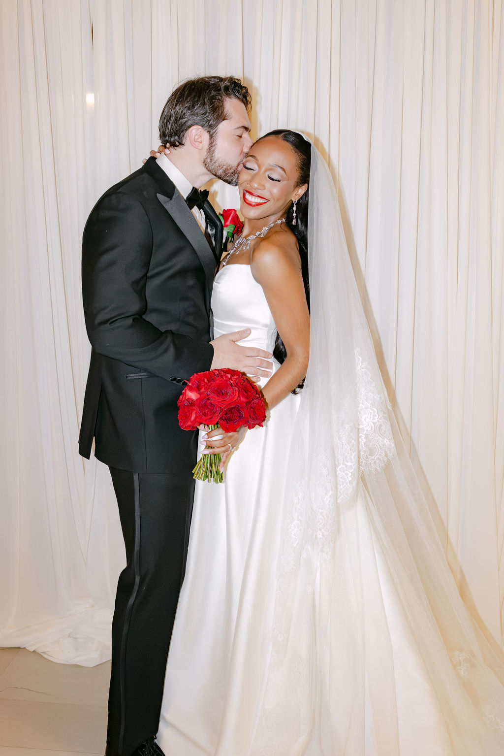 Real Poppy wedding — Janay + Steven