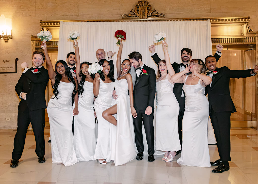 Real Poppy wedding — Janay + Steven