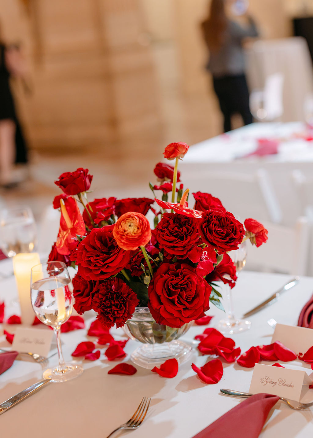Real Poppy wedding — Janay + Steven