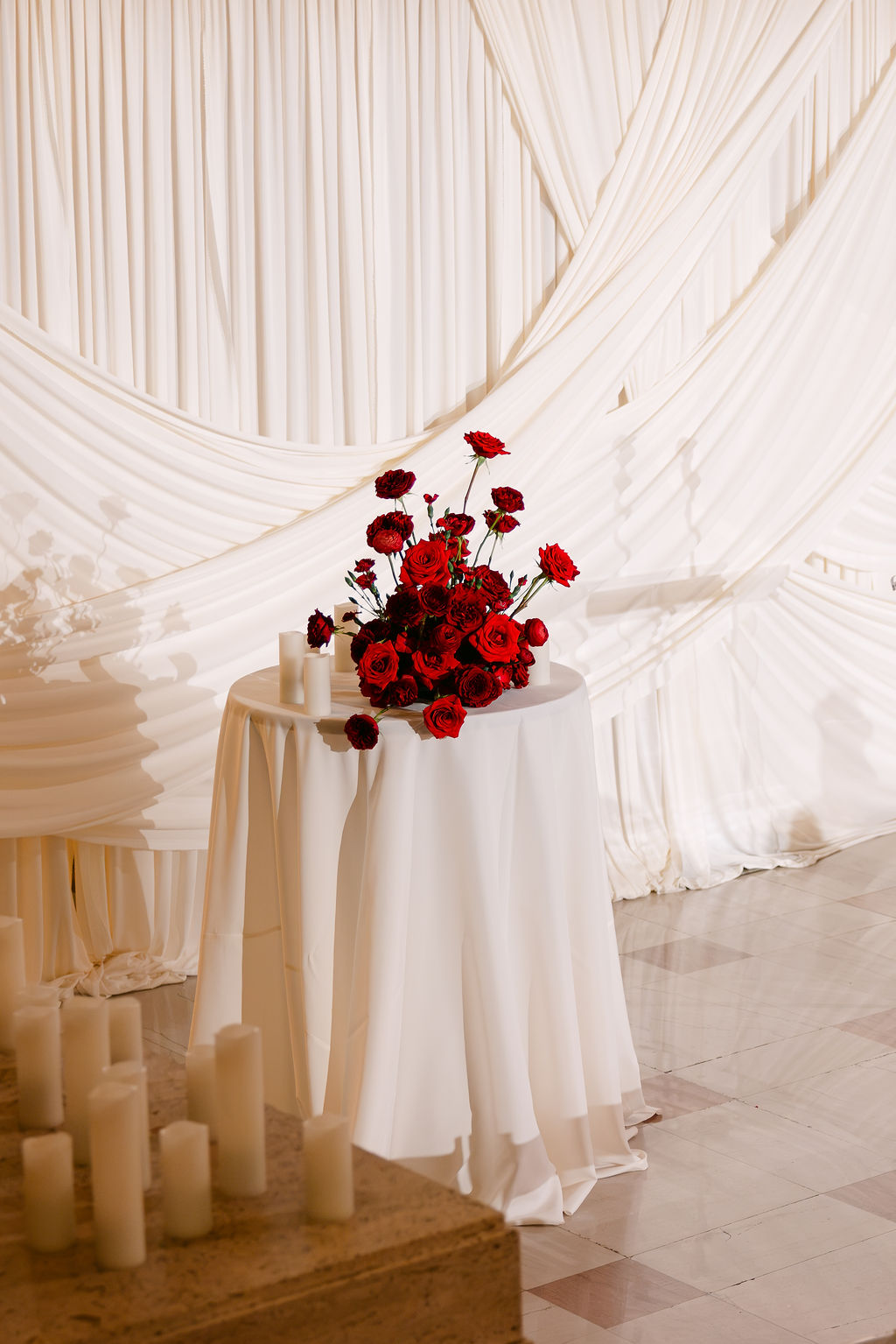 Real Poppy wedding — Janay + Steven