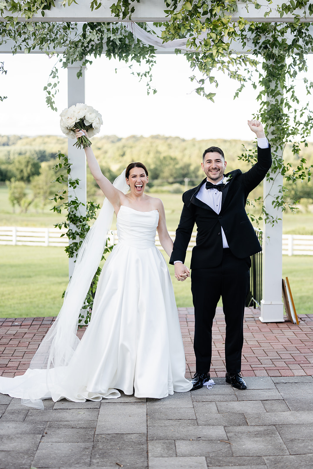Real Poppy wedding — Emma + Scott