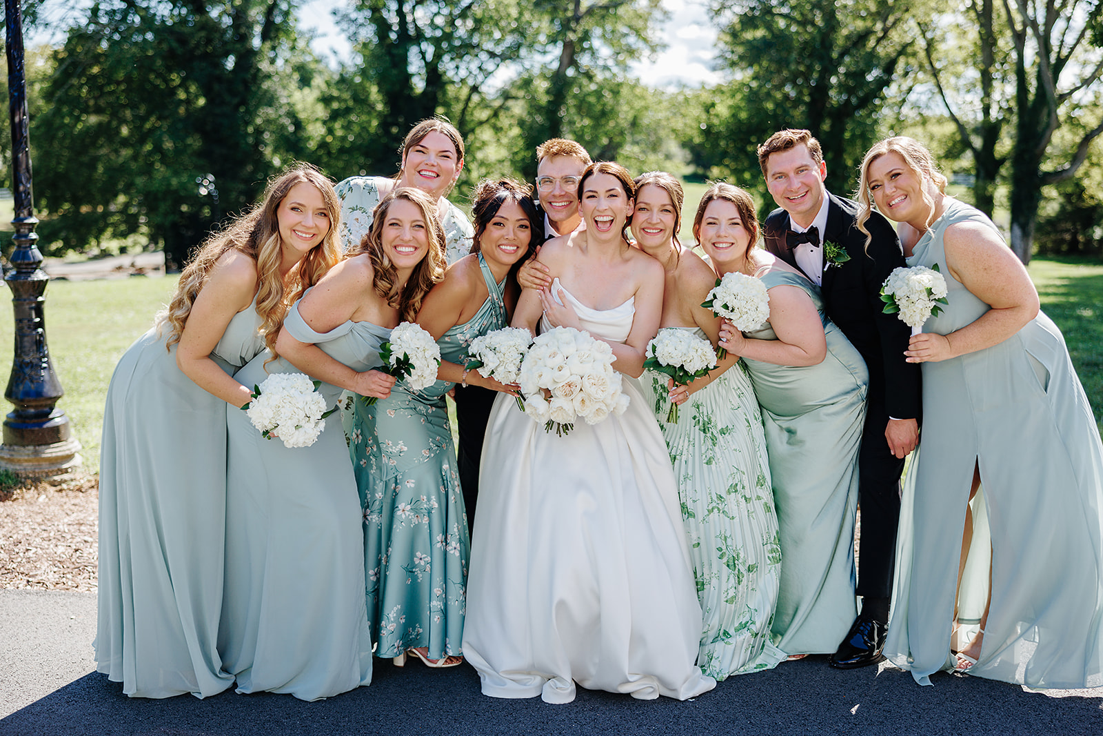 Real Poppy wedding — Emma + Scott