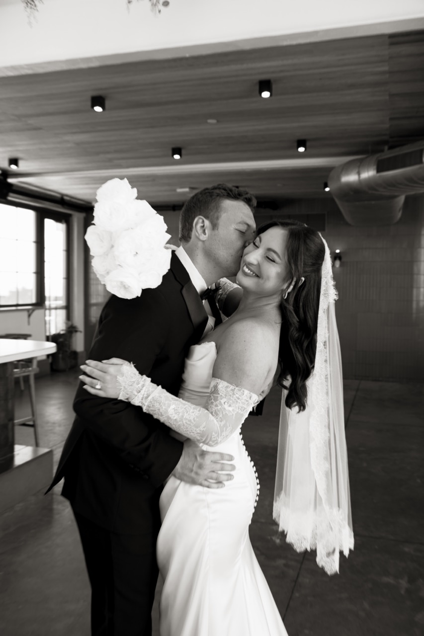 Real Poppy wedding — Isabel + Spencer