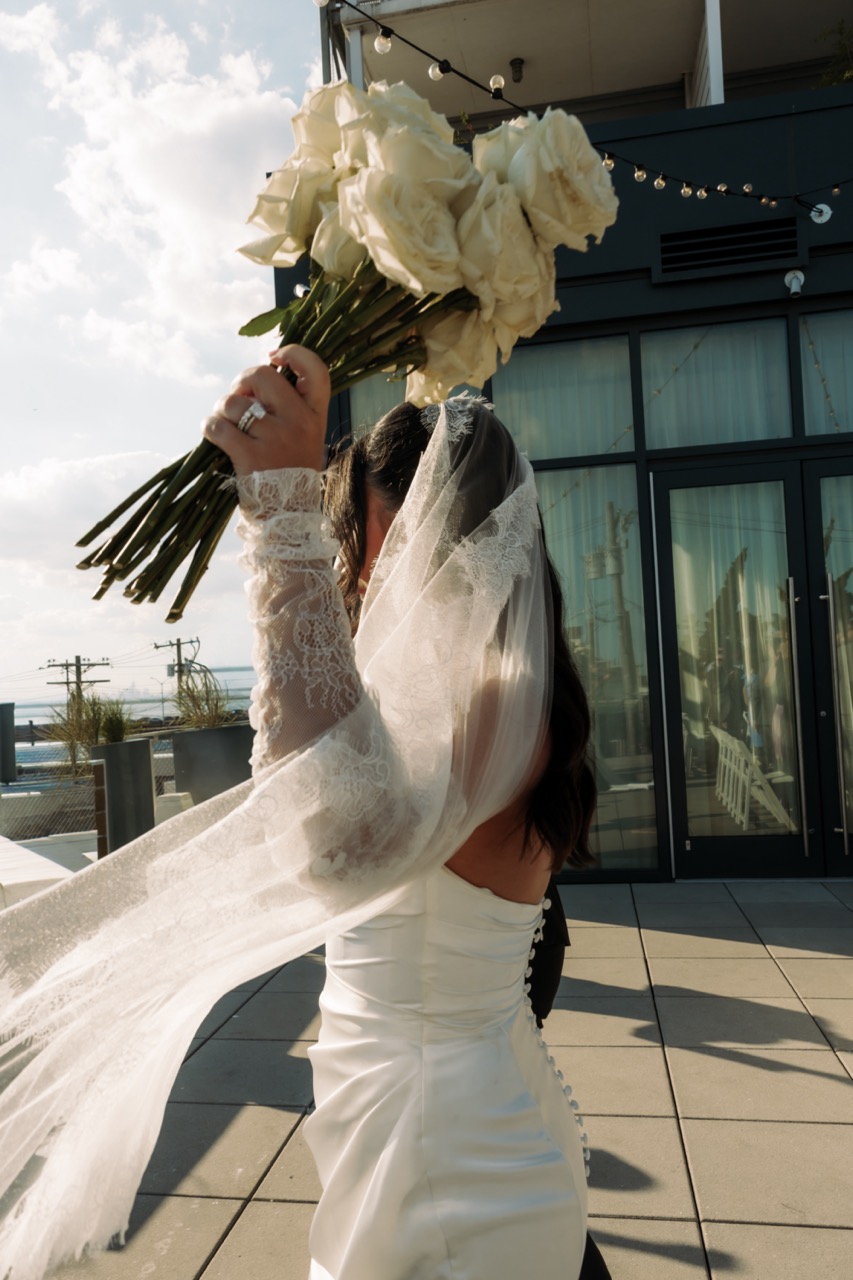 Real Poppy wedding — Isabel + Spencer