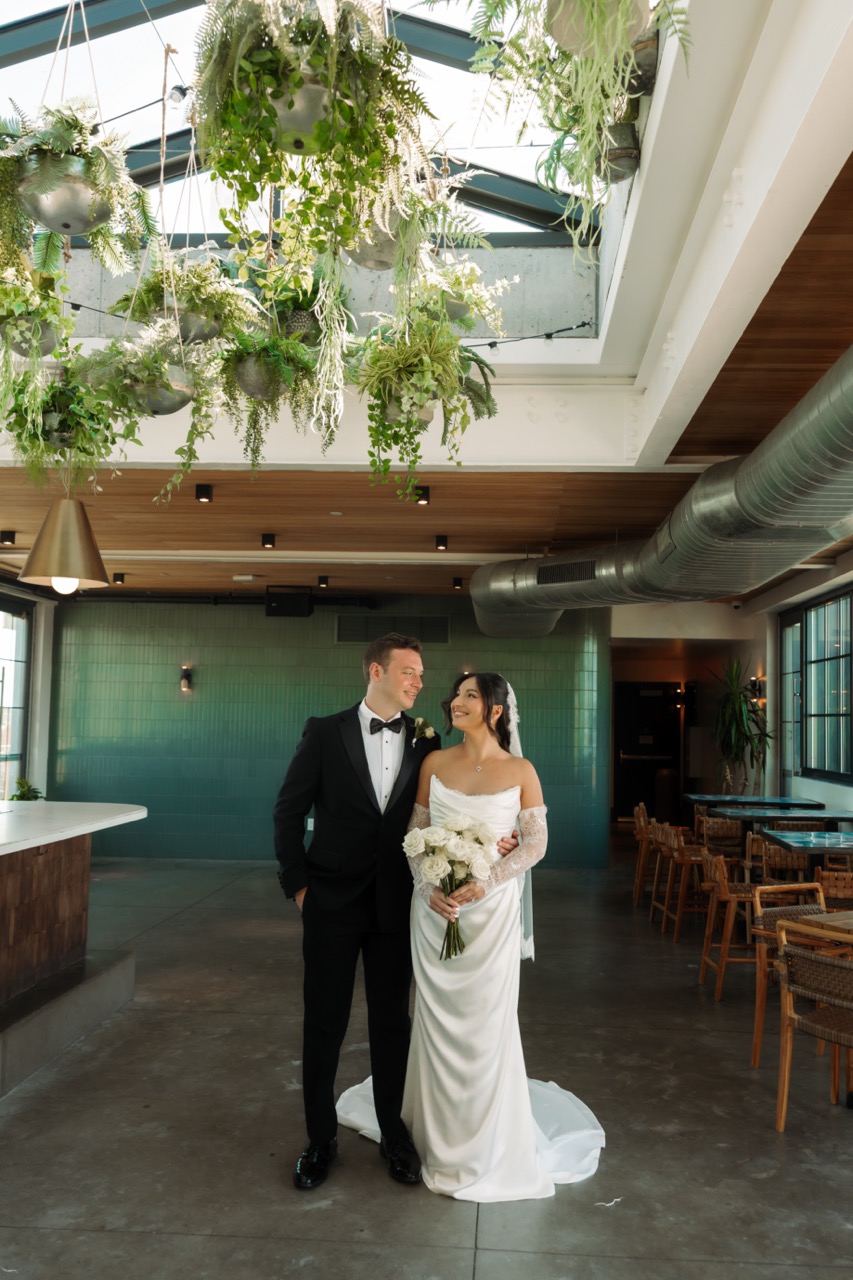 Real Poppy wedding — Isabel + Spencer