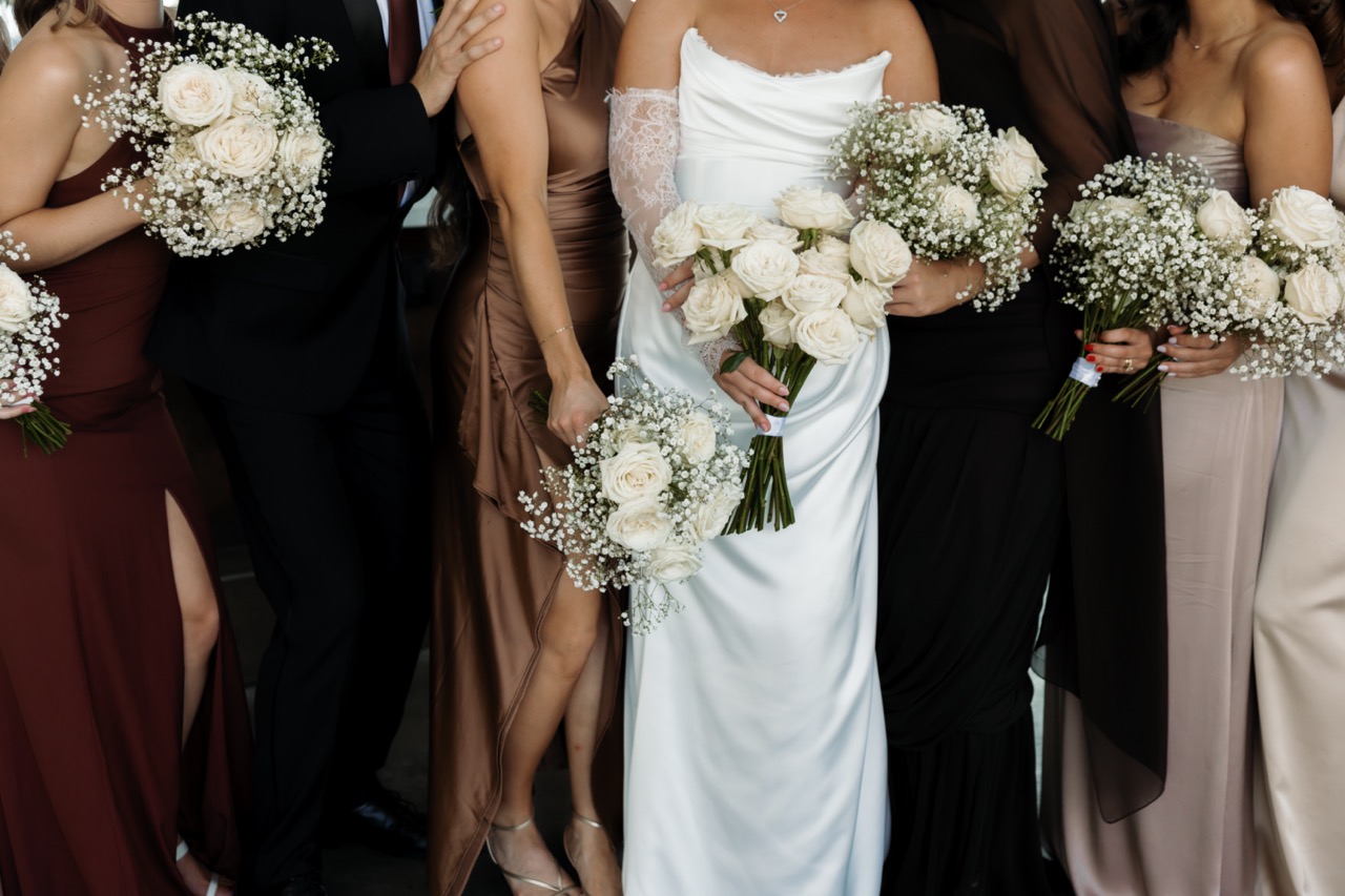 Real Poppy wedding — Isabel + Spencer