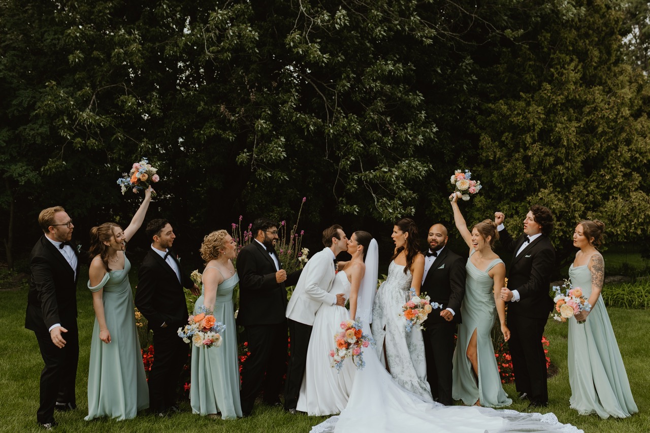 Real Poppy wedding — Gabriella + Kyle