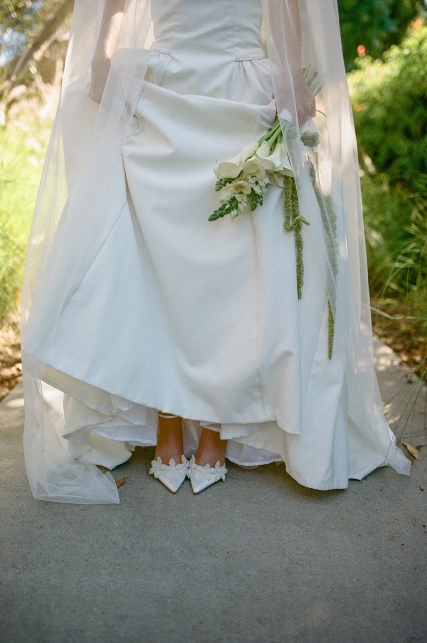 Real Poppy wedding — Kimby + Tom