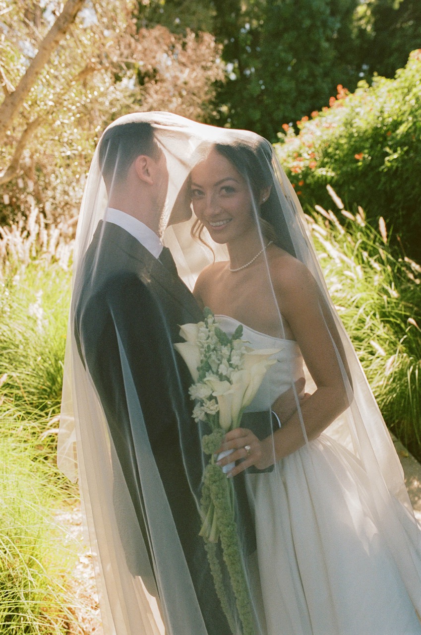 Real Poppy wedding — Kimby + Tom