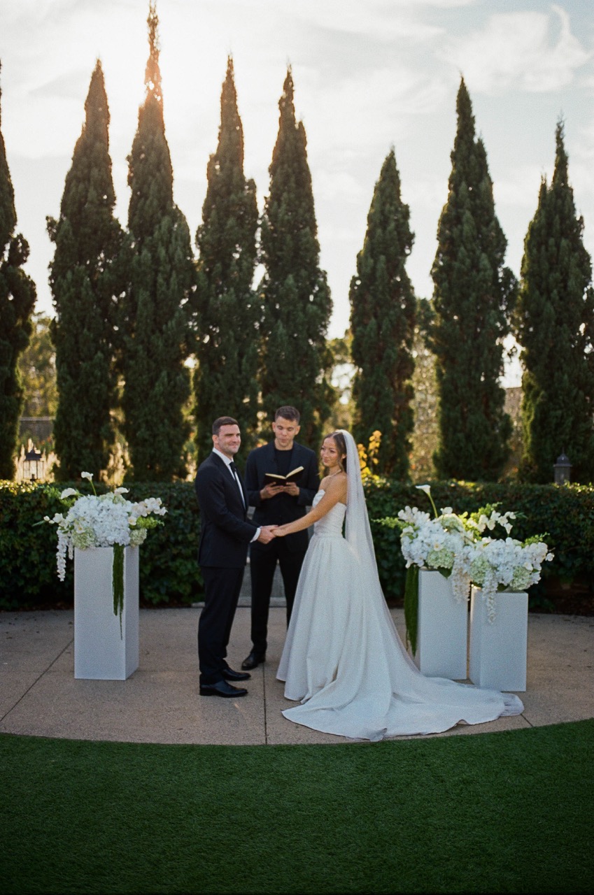 Real Poppy wedding — Kimby + Tom