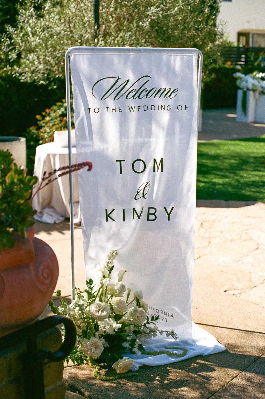 Real Poppy wedding — Kimby + Tom