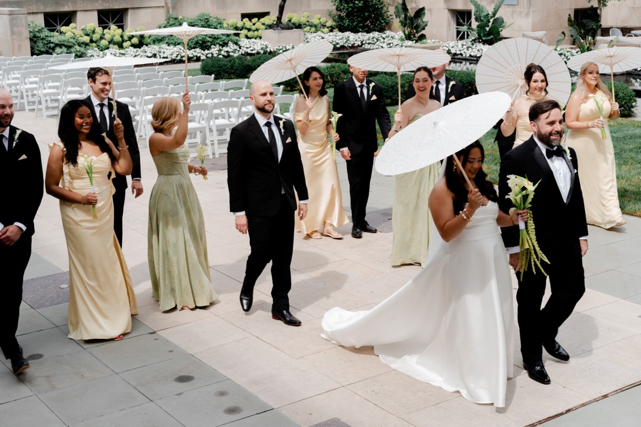 Real Poppy wedding — Arianne + Bradley