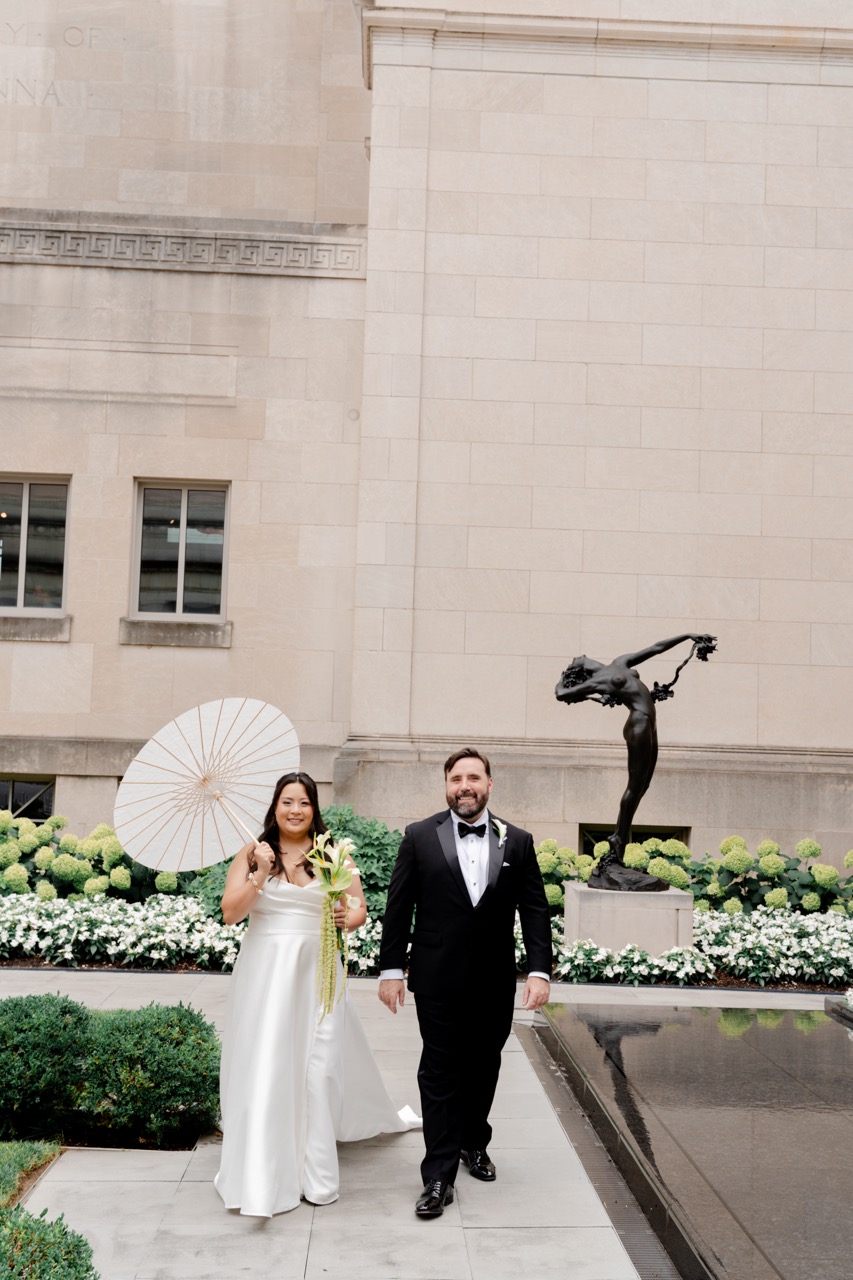 Real Poppy wedding — Arianne + Bradley