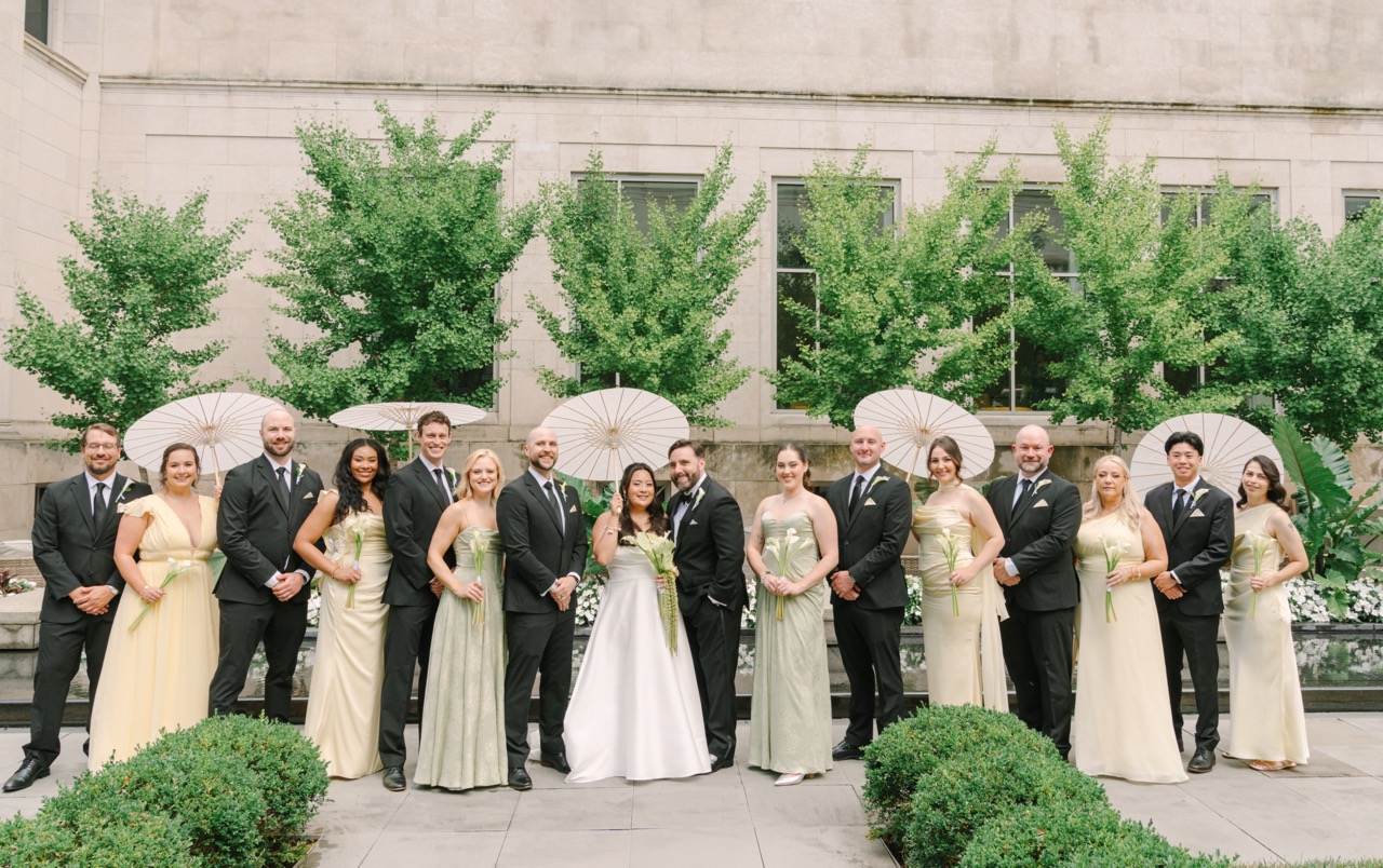 Real Poppy wedding — Arianne + Bradley