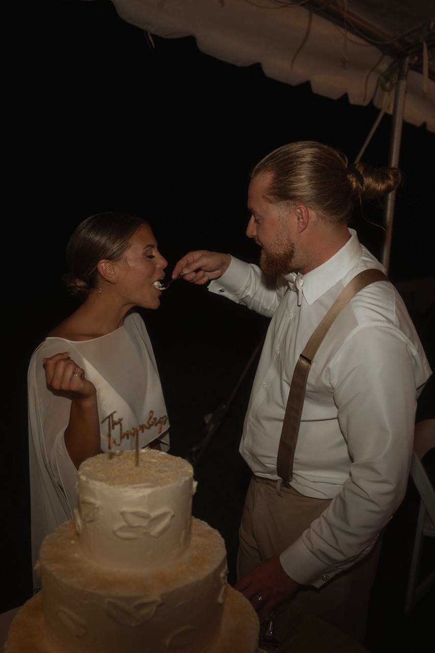 Real Poppy wedding — Olivia + Austin