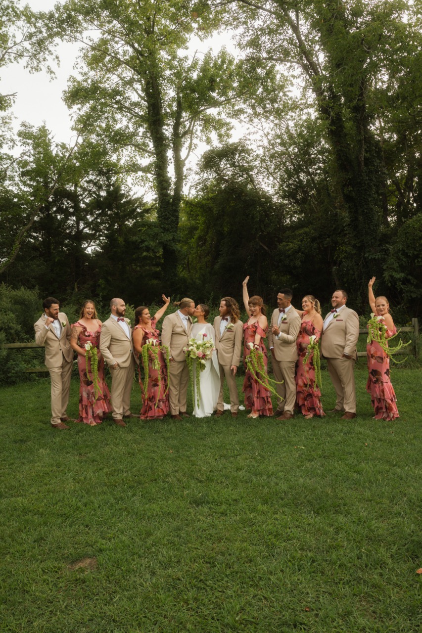 Real Poppy wedding — Olivia + Austin