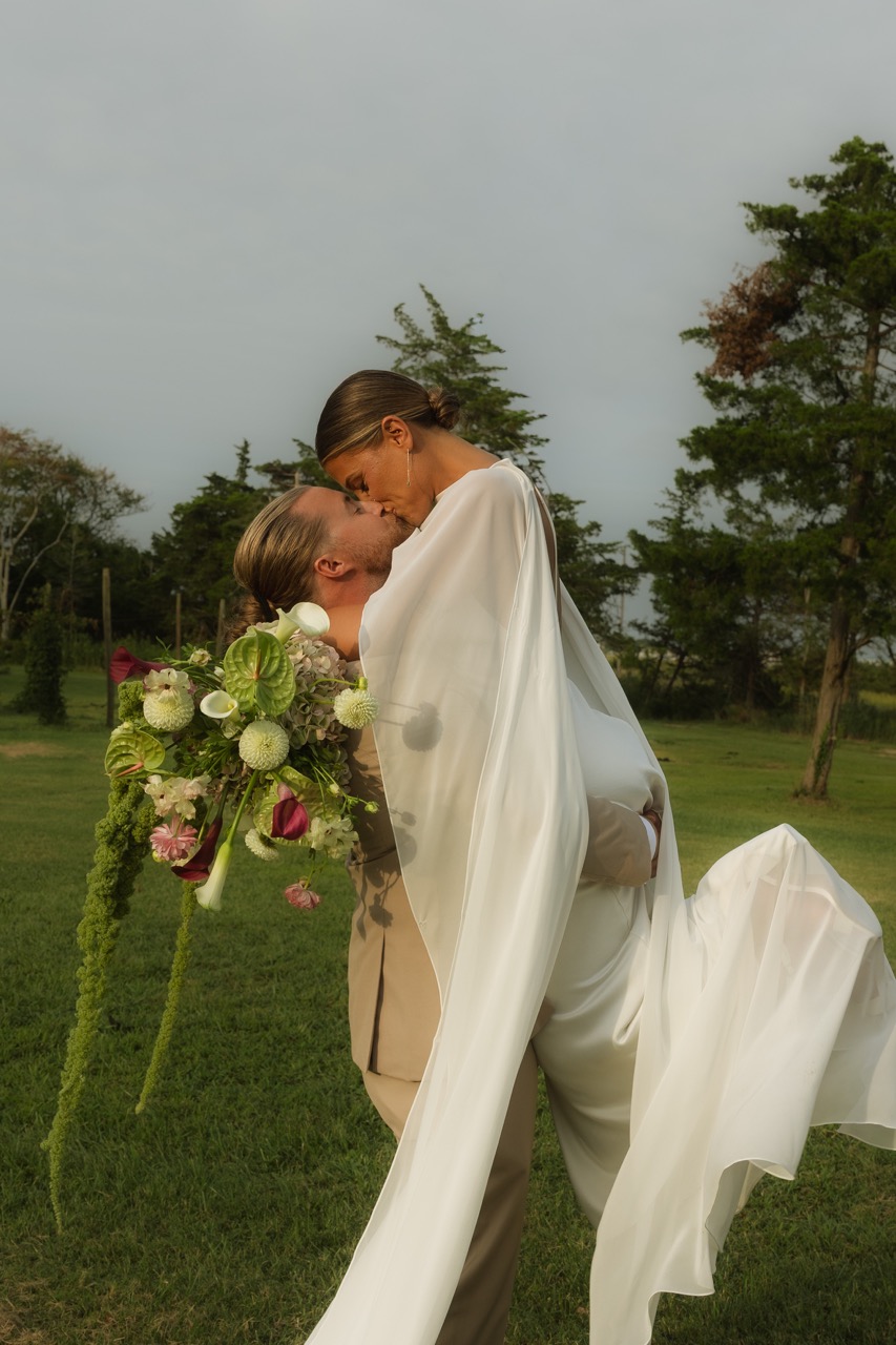 Real Poppy wedding — Olivia + Austin