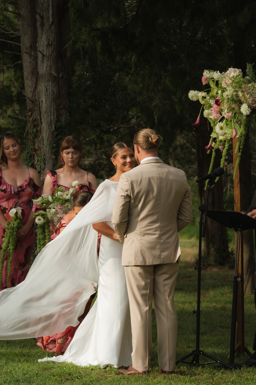 Real Poppy wedding — Olivia + Austin