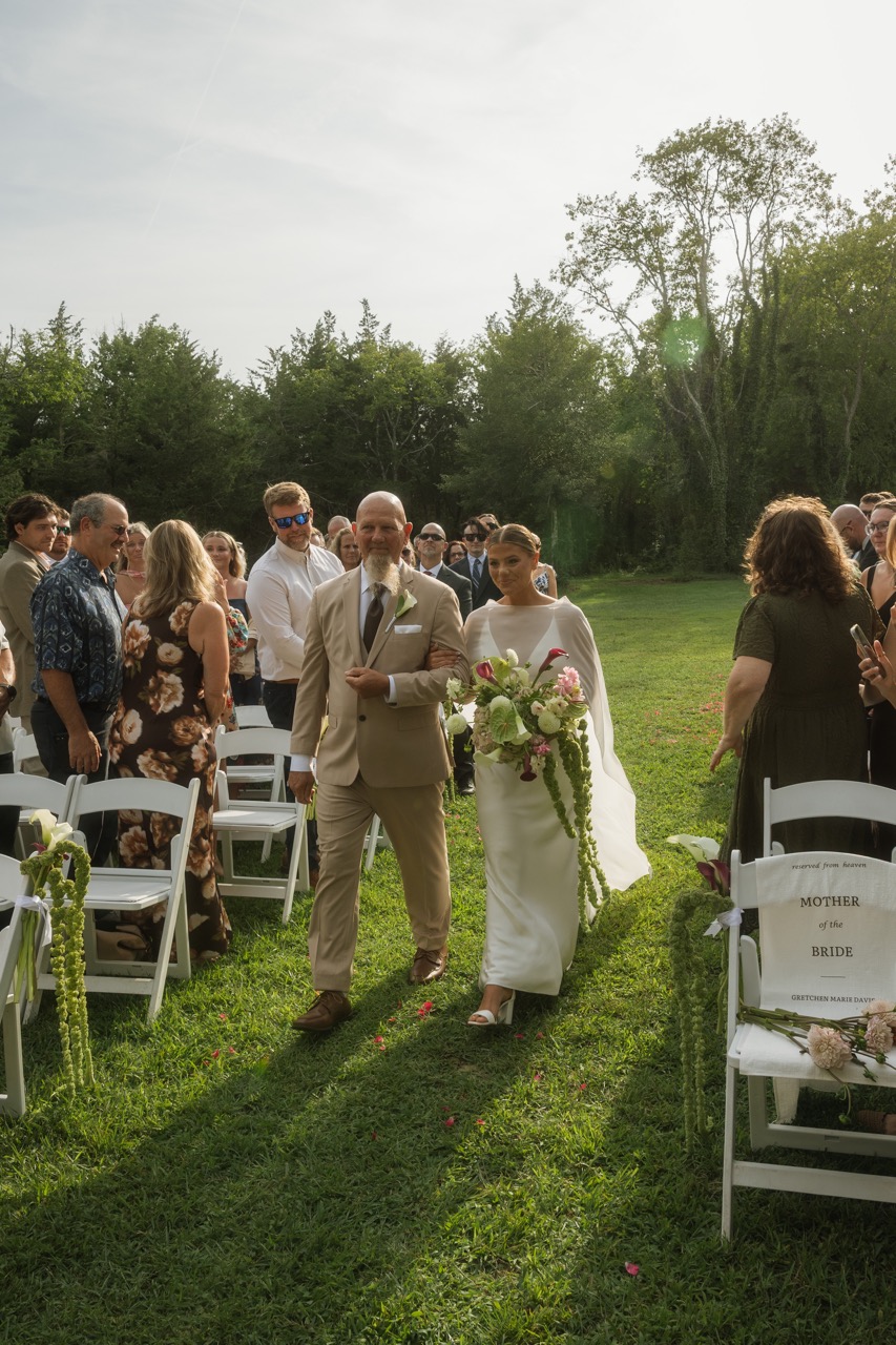 Real Poppy wedding — Olivia + Austin