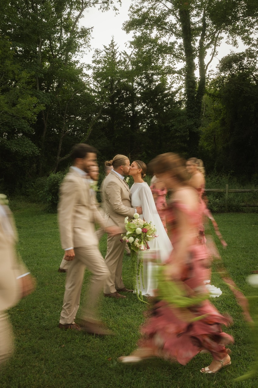 Real Poppy wedding — Olivia + Austin