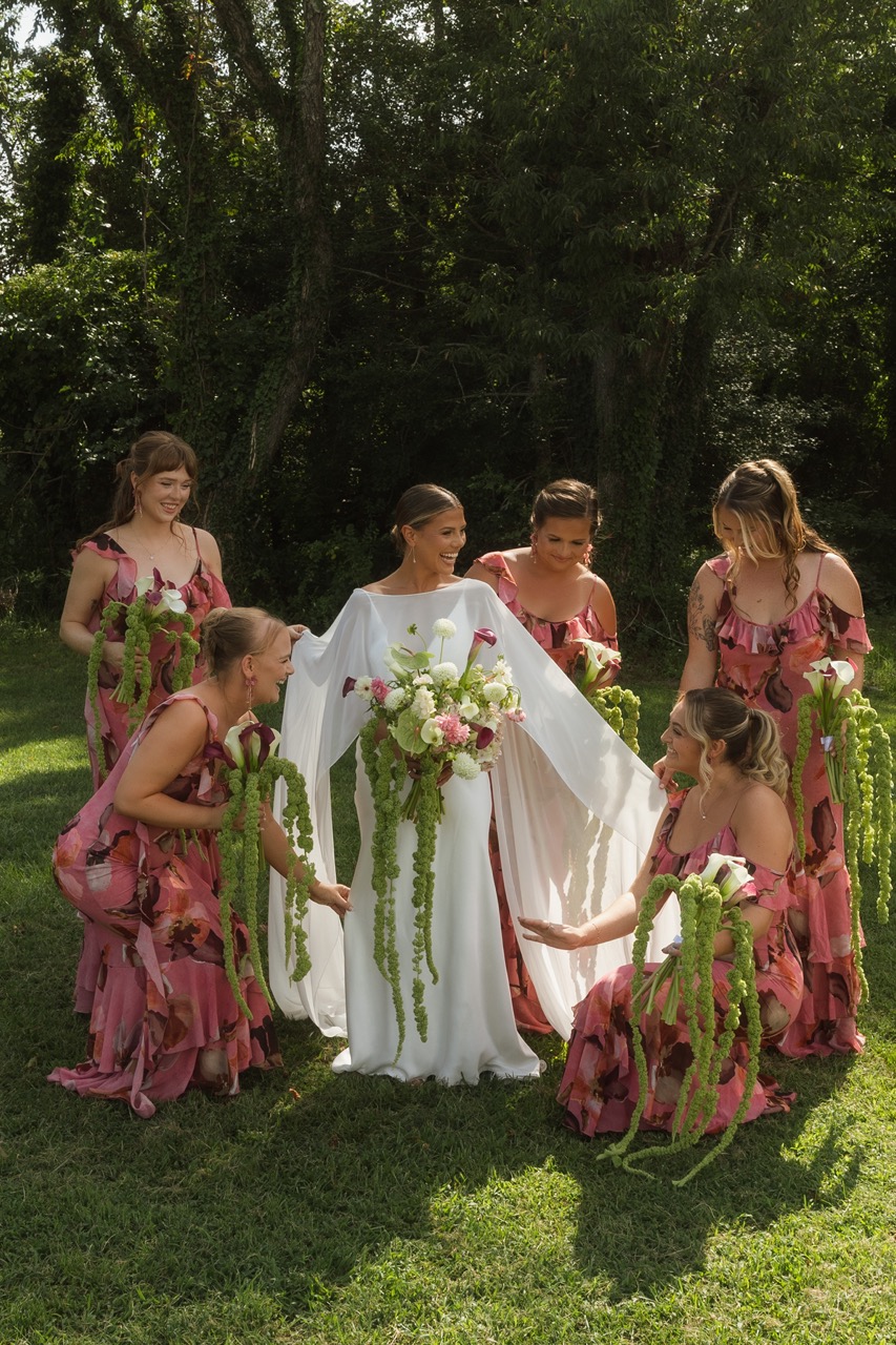 Real Poppy wedding — Olivia + Austin
