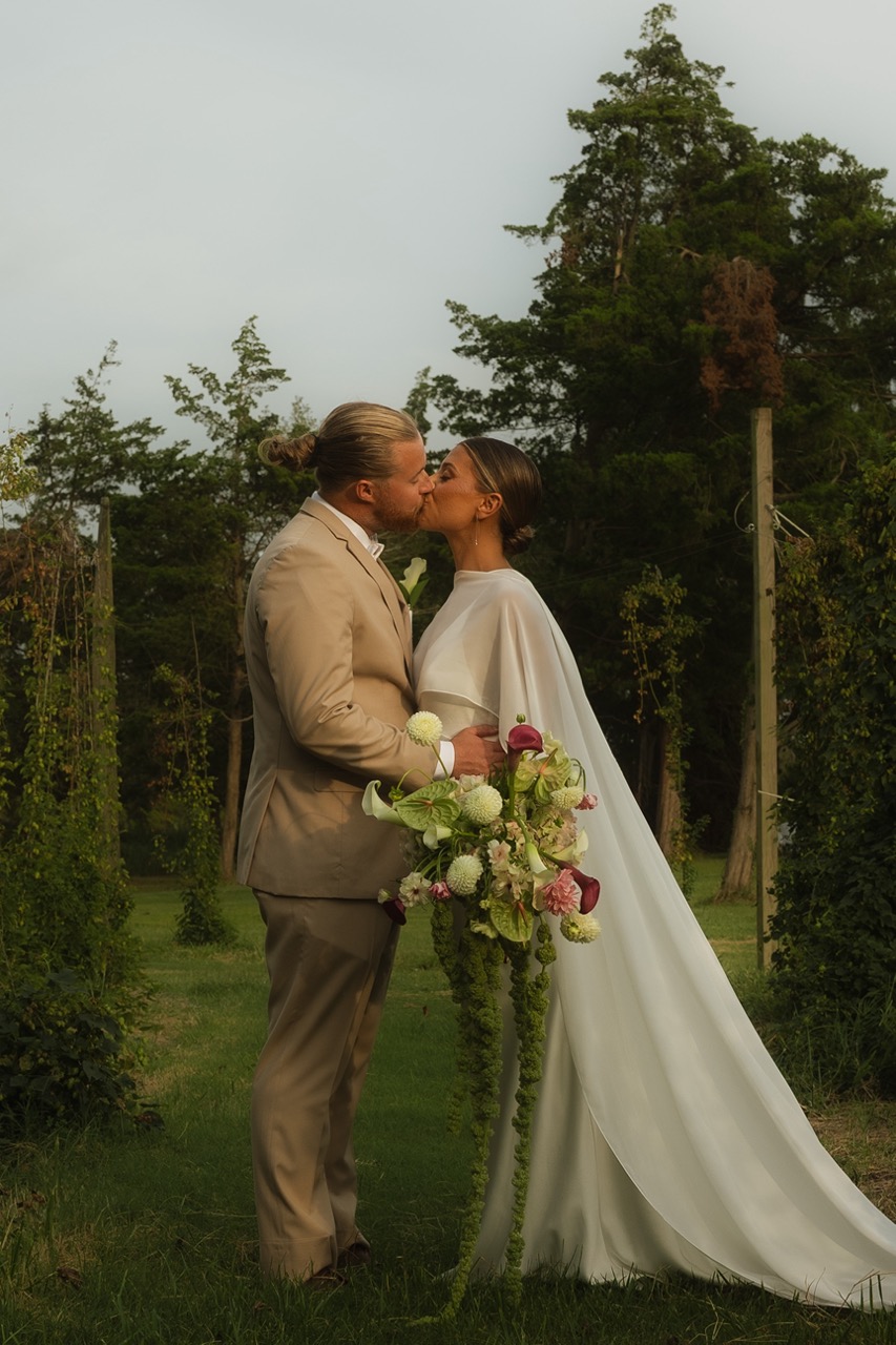 Real Poppy wedding — Olivia + Austin