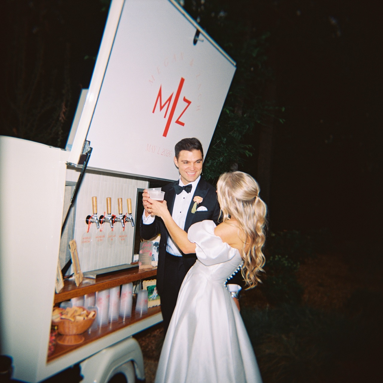 Real Poppy wedding — Megan + Zachary