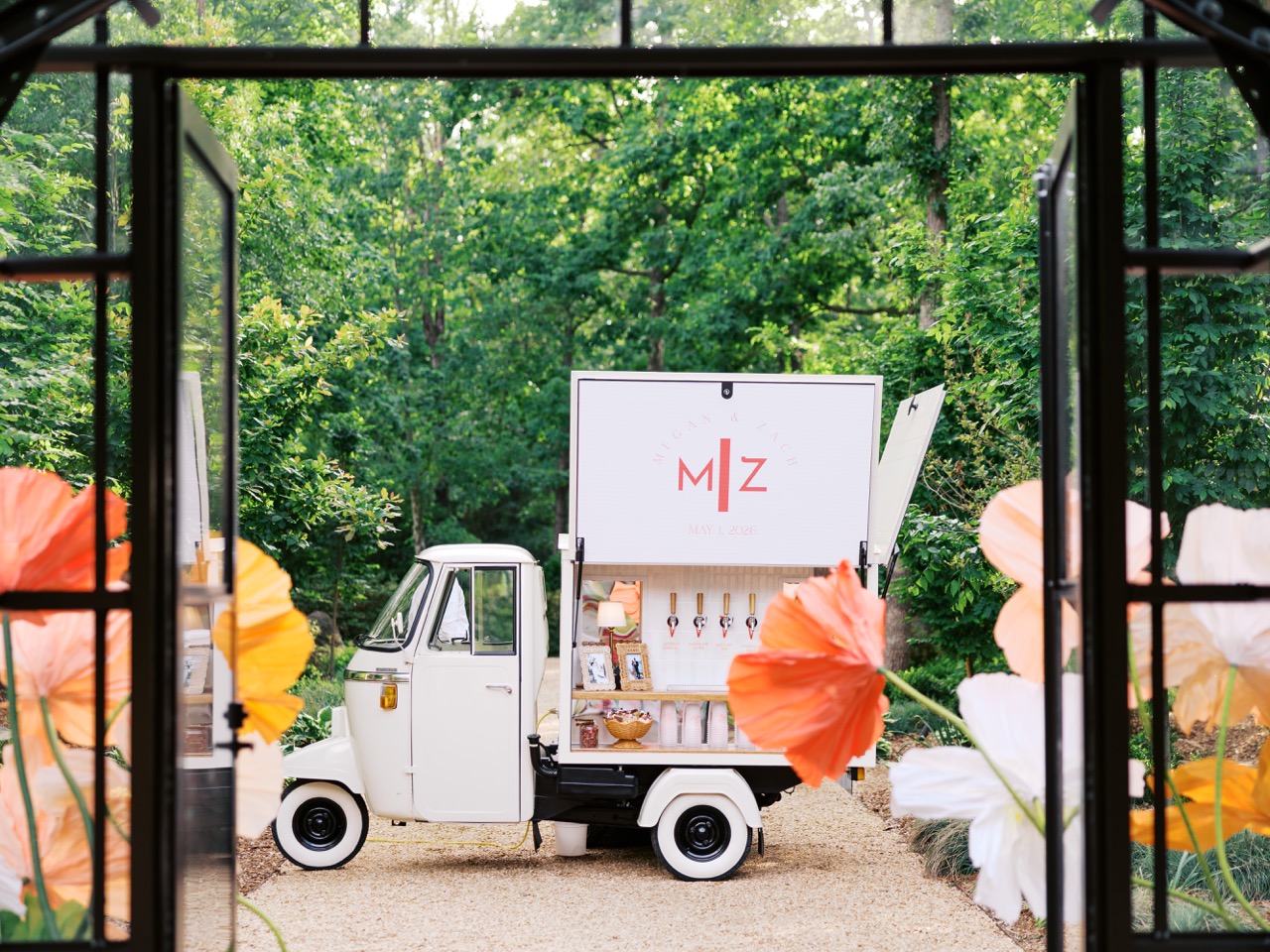 Real Poppy wedding — Megan + Zachary