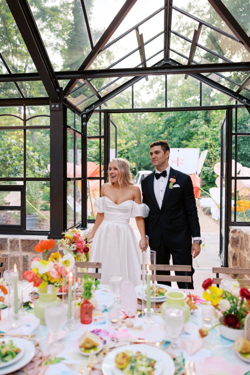 Real Poppy wedding — Megan + Zachary