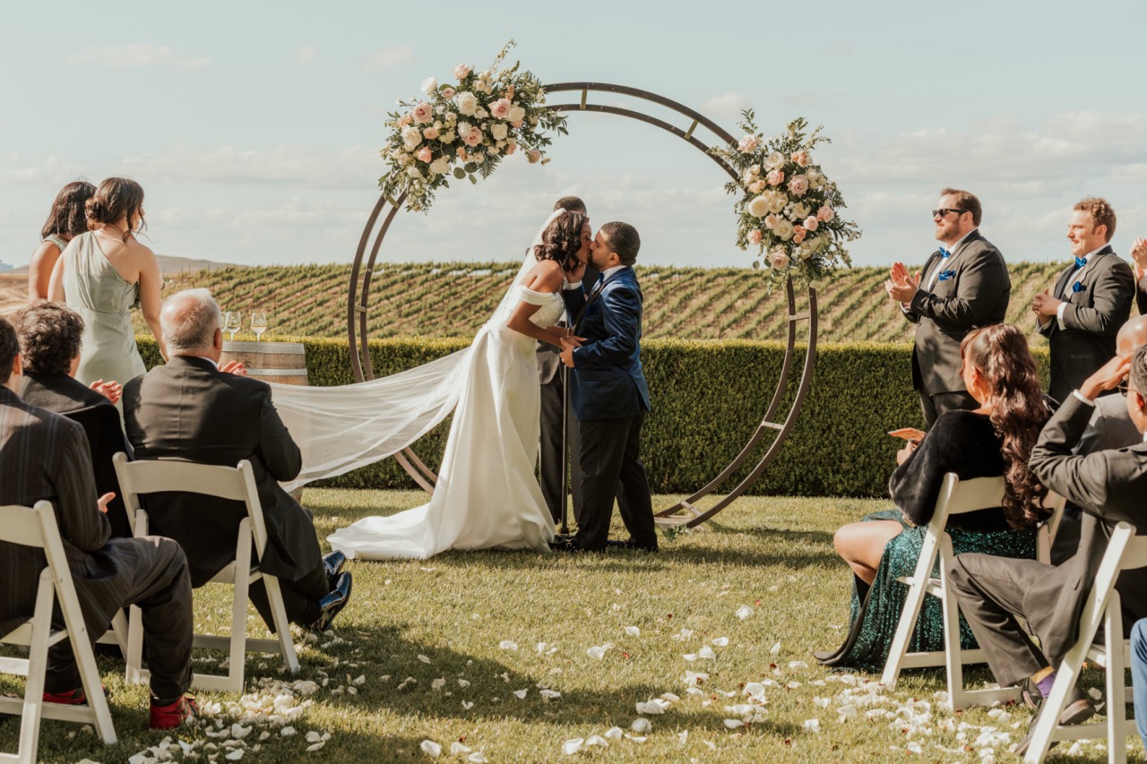Real Poppy wedding — Jordana + Greg