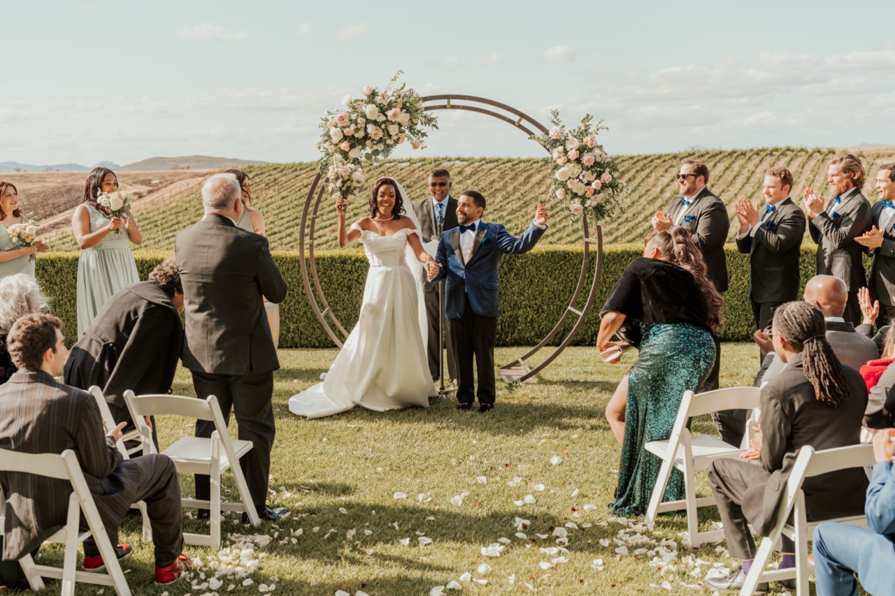 Real Poppy wedding — Jordana + Greg