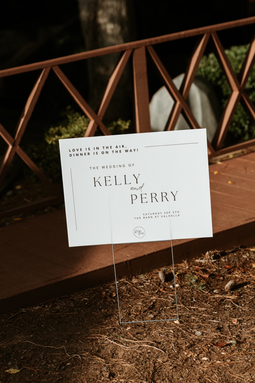 Real Poppy wedding — Kelly + Perry